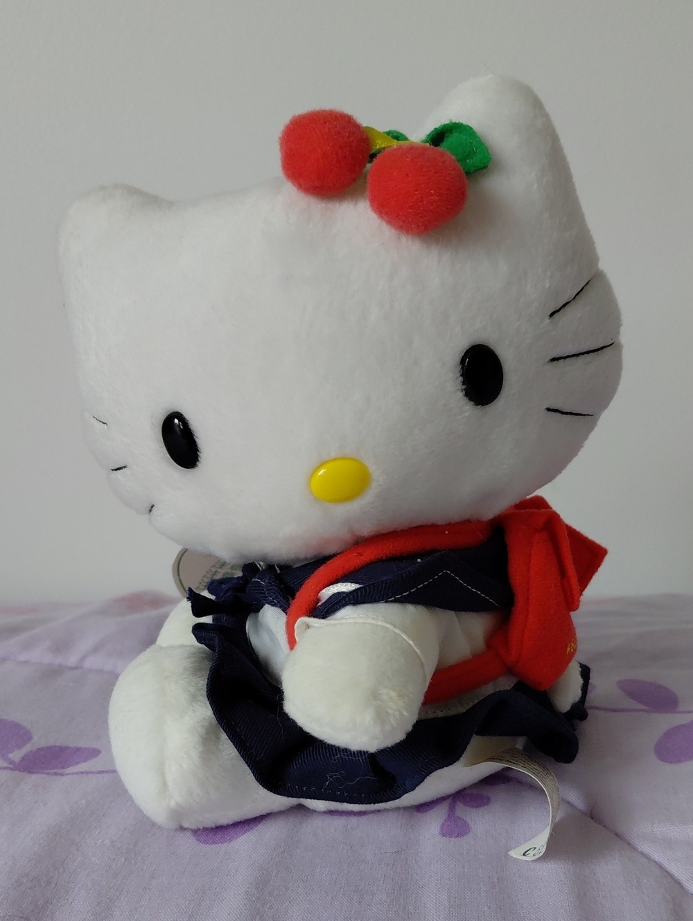 Vintage Y2K Hello Kitty x McDonald's School Uniform Plush 1999